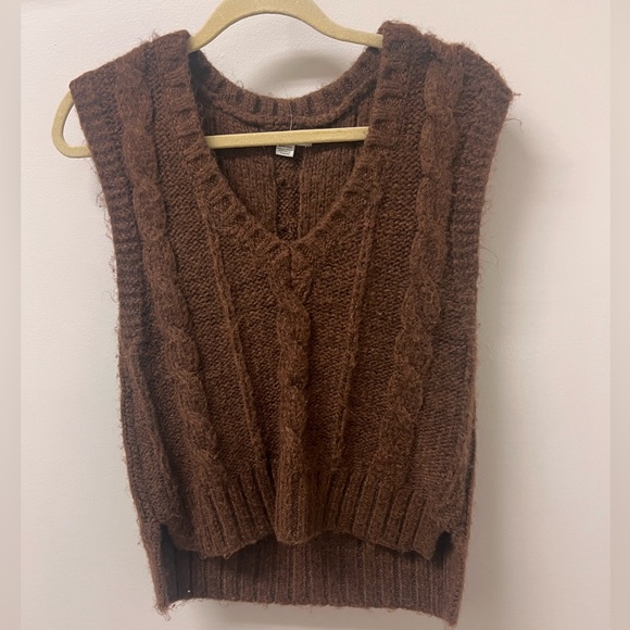American Eagle Outfitters Sweaters - SOLD! American Eagle Brown Sweater Vest